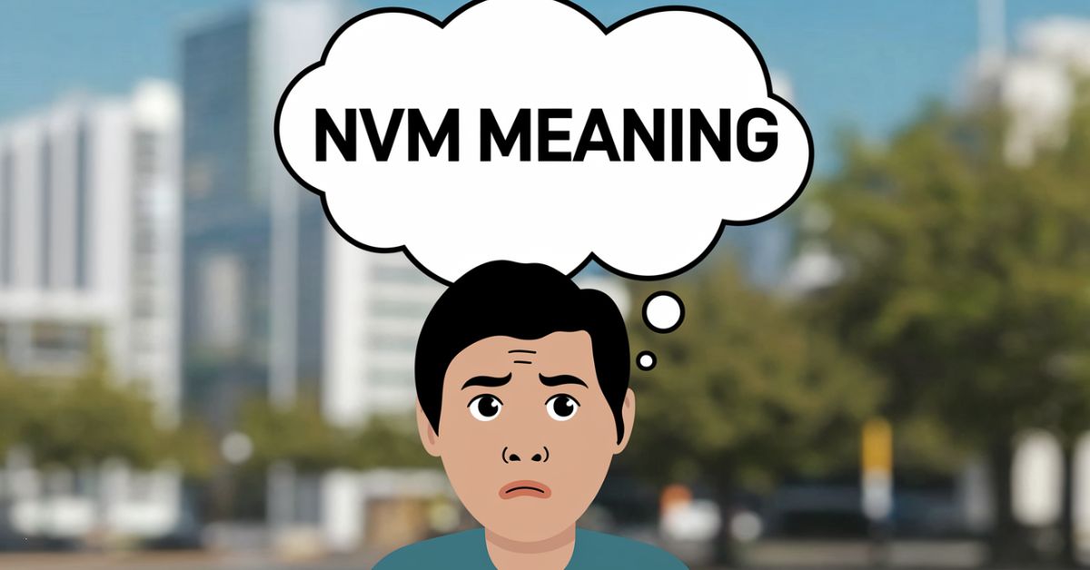 Decoding Slang: What Does NVM Mean and How to Use It