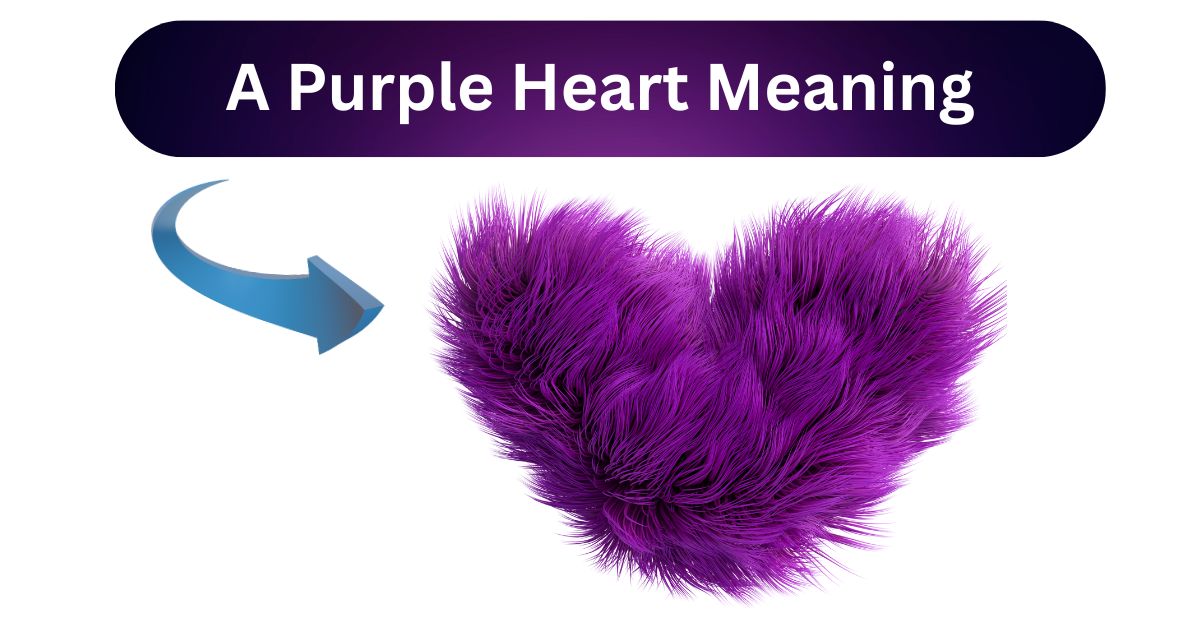 purpale heart meaning