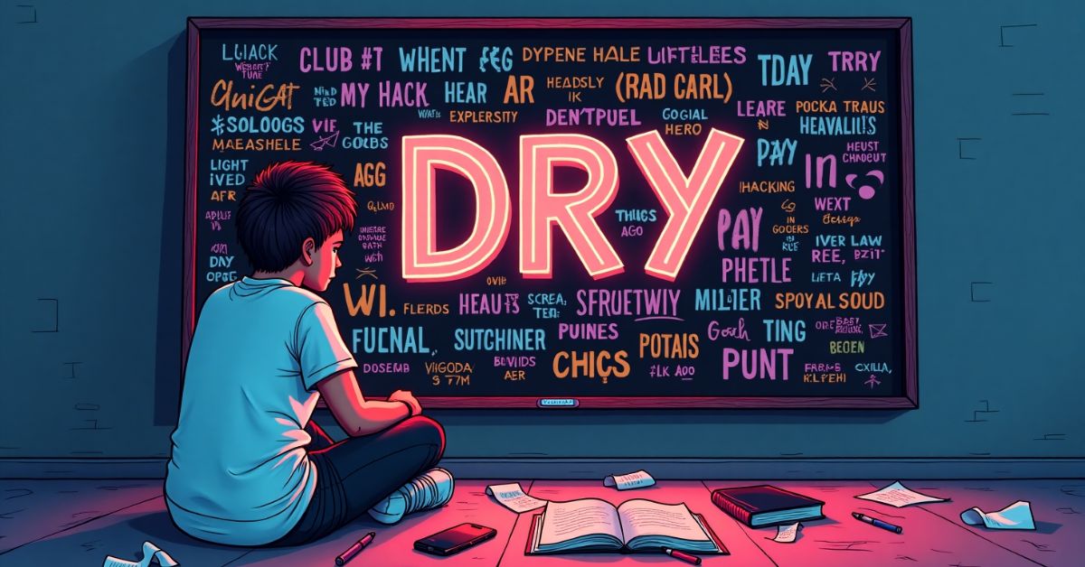 Decoding Teen Slang Unraveling the Meaning of DRY