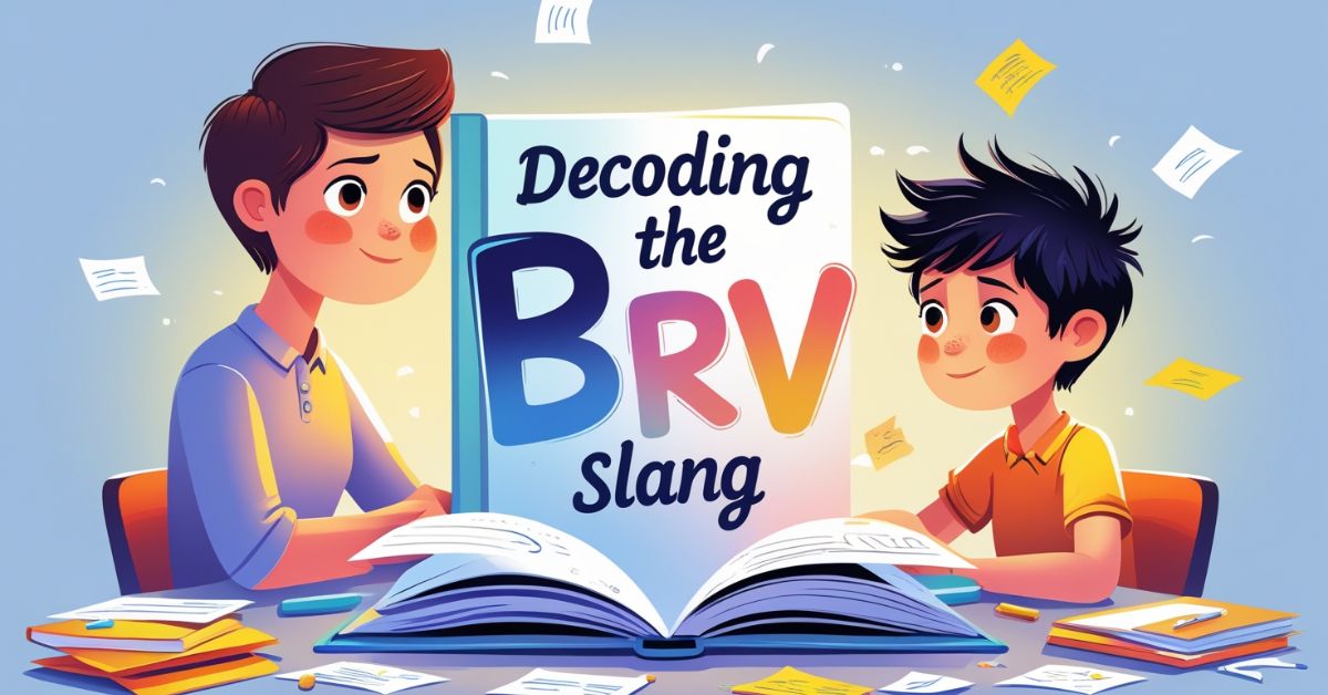 Decoding the BRV Slang A Comprehensive Guide for Parents