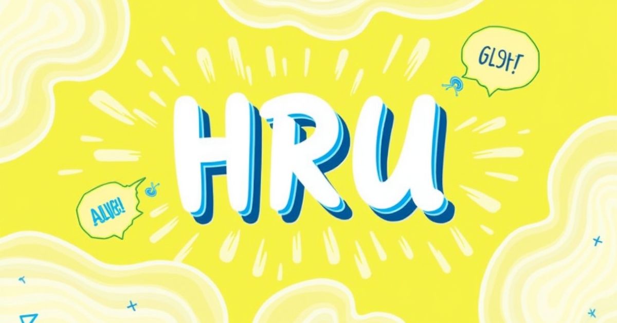 How Are You Decoding the Meaning of HRU in Teen Slang