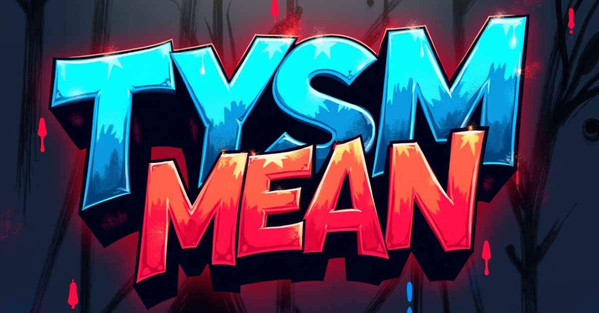 What Does TYSM Mean Unveiling the Mystery Behind TYSM Slang